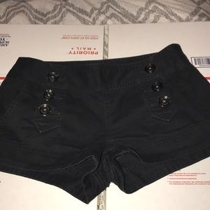Express Black Shorts